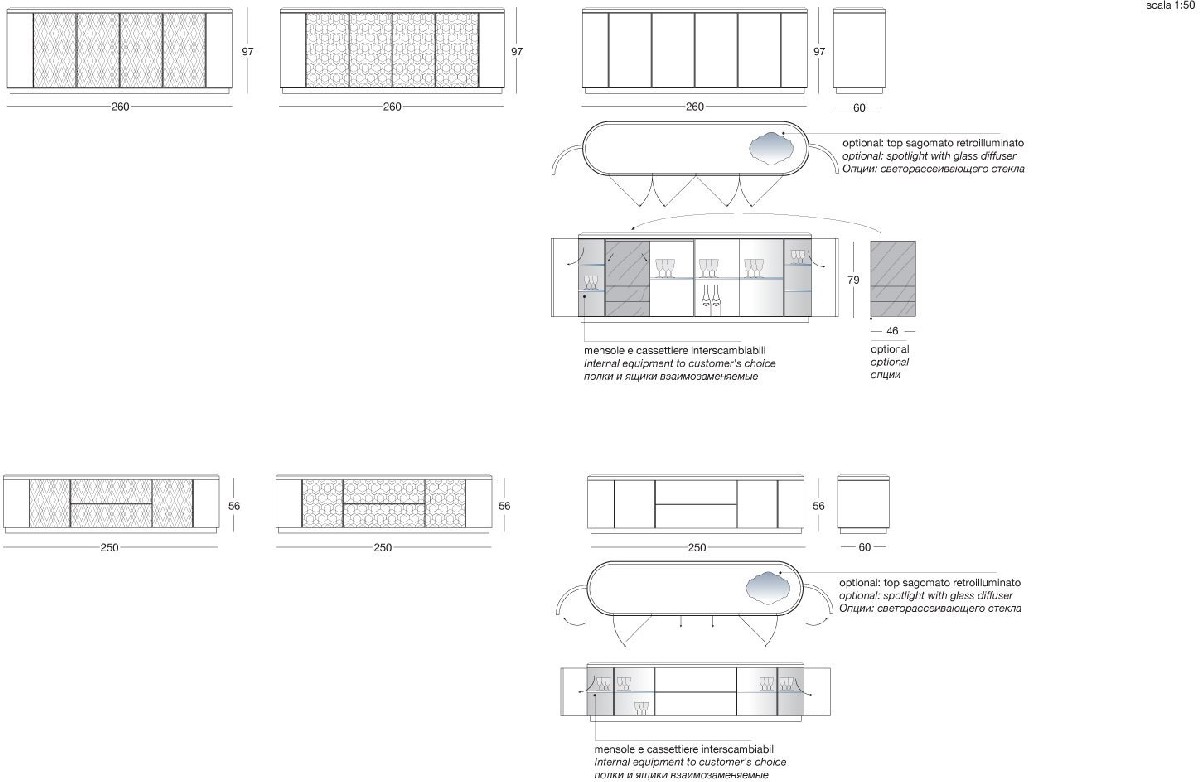 Technical Instruction Cabinets & bookcase Gordon