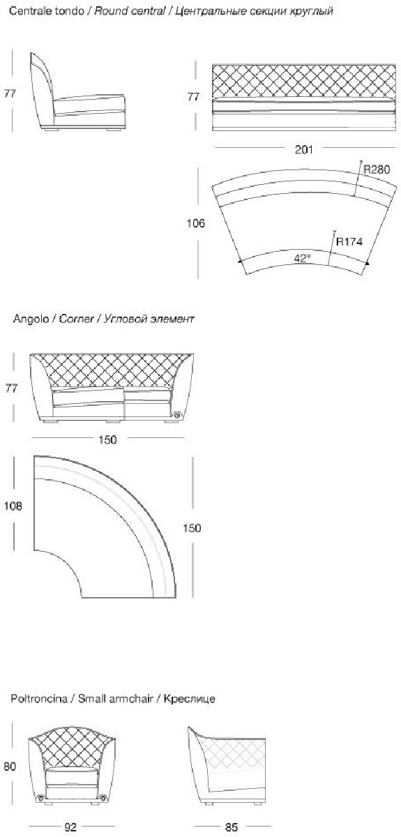 Technical Instruction Sofa Grace