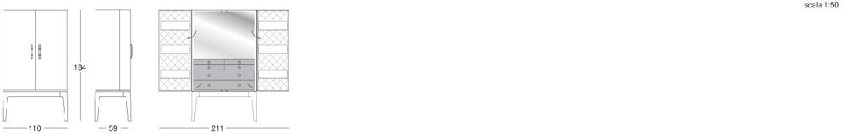 Technical Instruction Cabinets & bookcase Grandeur evo