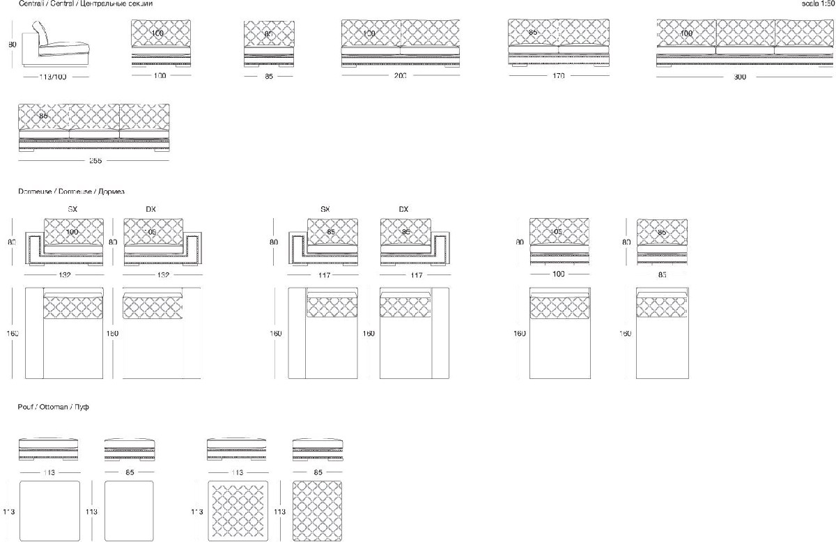 Technical Instruction Sofa Helmut