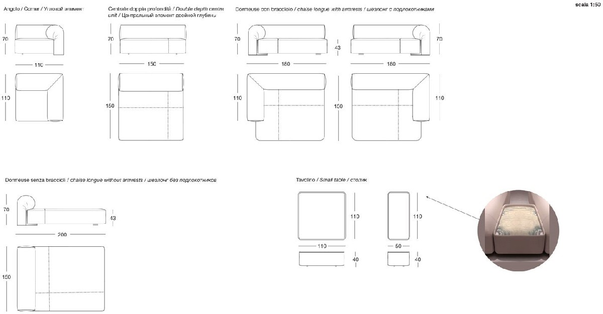 Technical Instruction Sofa Hug