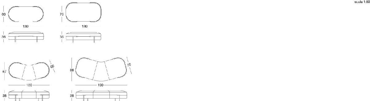 Technical Instruction Bench & pouf Lloyd bench