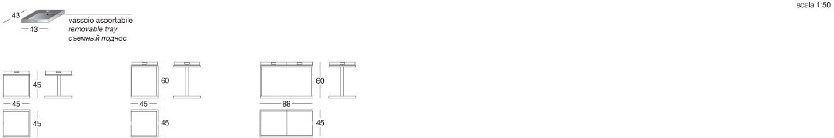 Technical Instruction Small table Louis