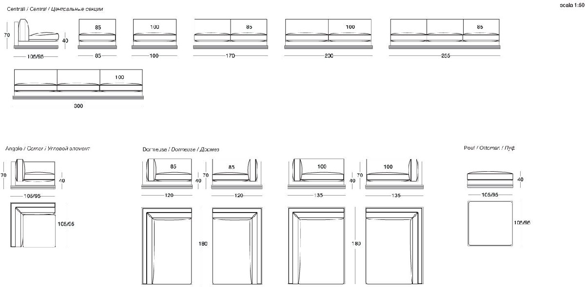 Technical Instruction Sofa Mason