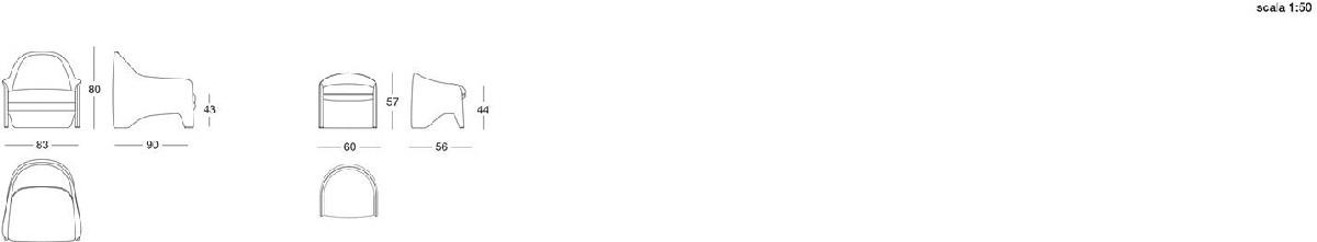 Technical Instruction Armchair Nora