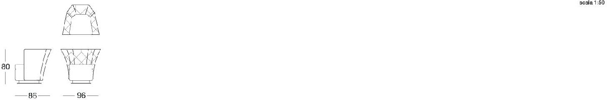 Technical Instruction Armchair Saki