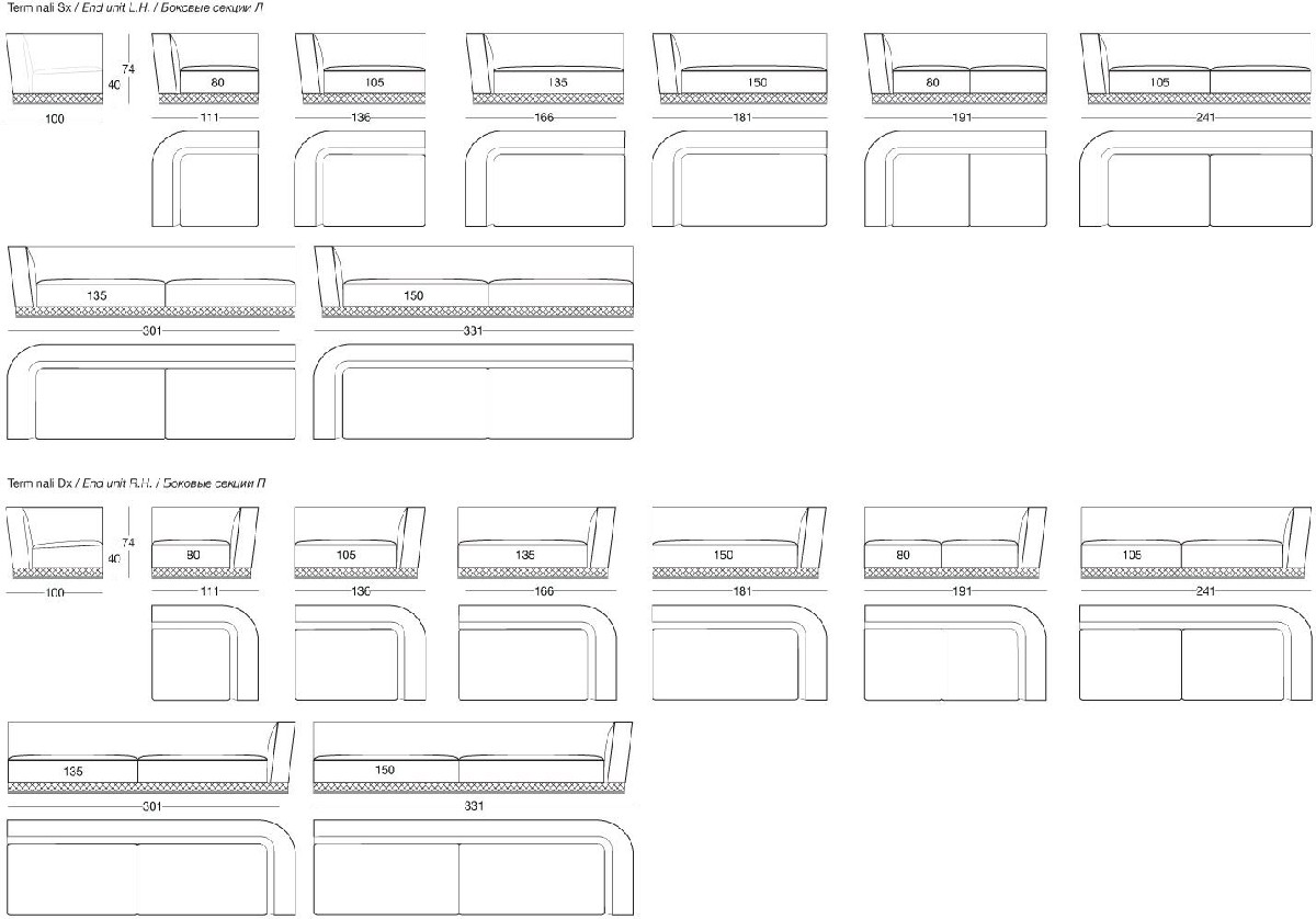 Technical Instruction Sofa Welles