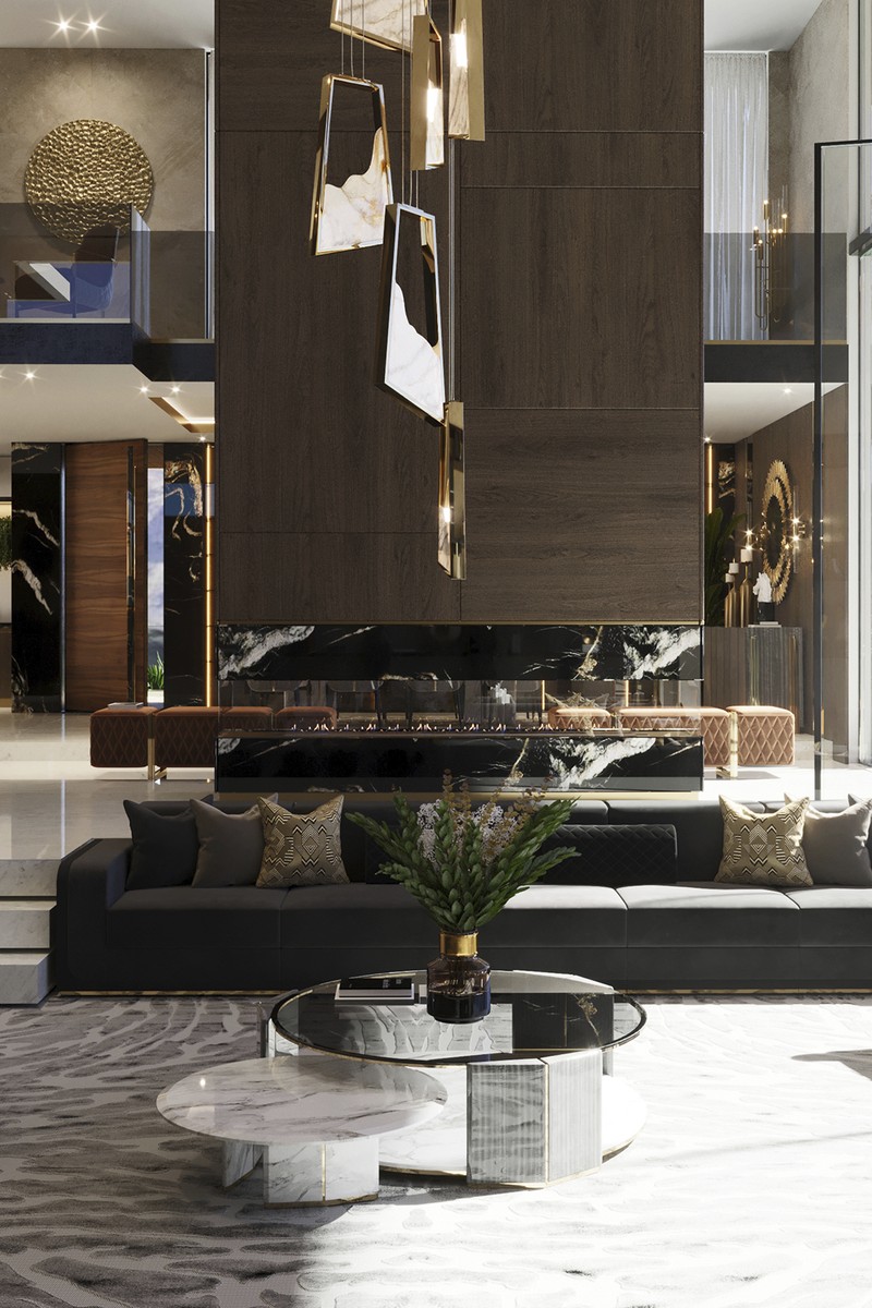 Algerone Set Center Table