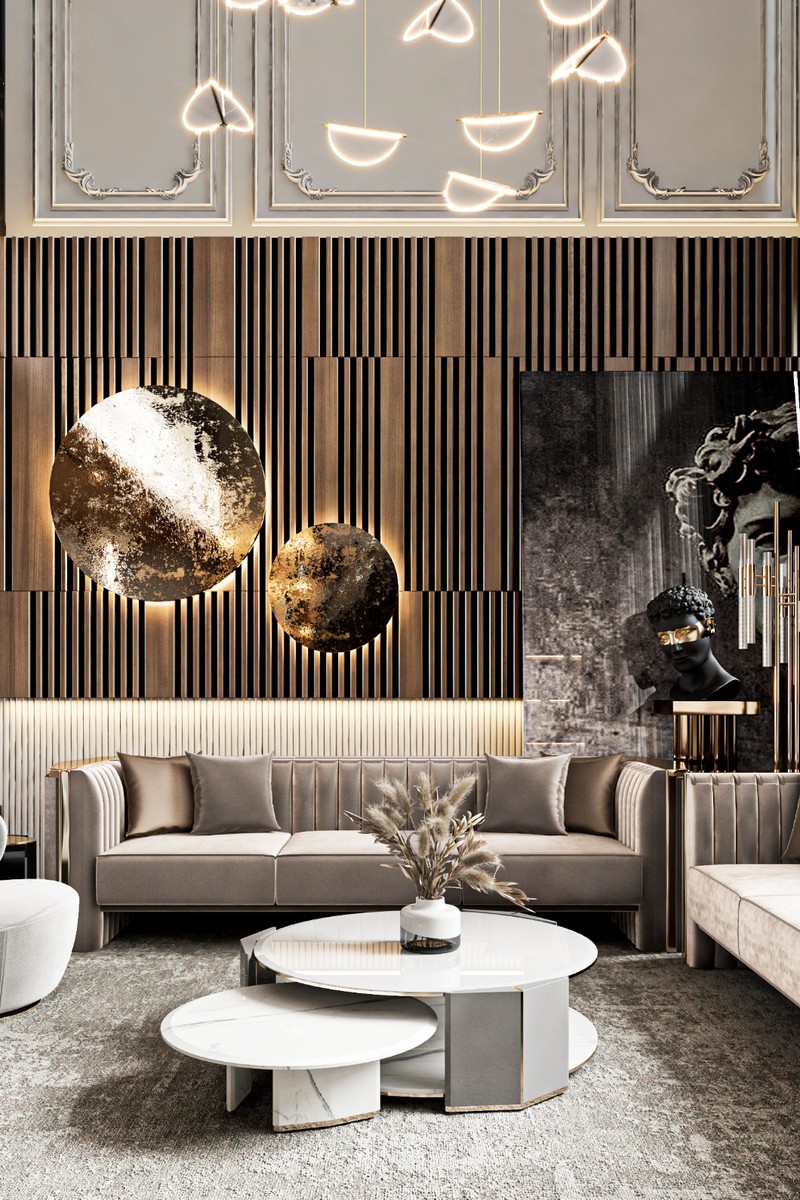 Algerone Set Center Table