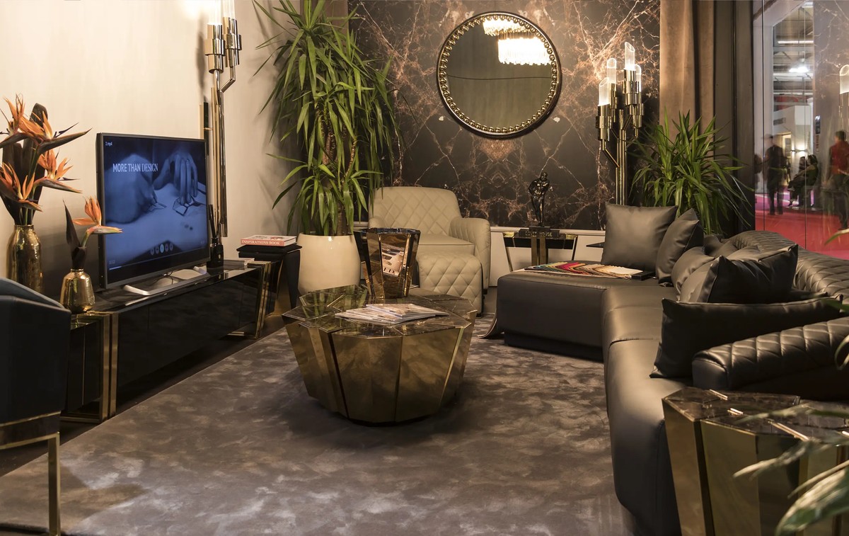 Crackle Center Table