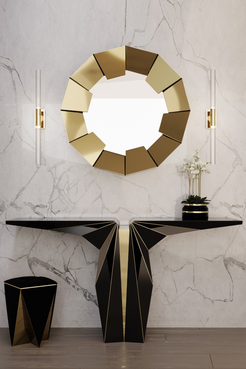 Darian Gold Mirror