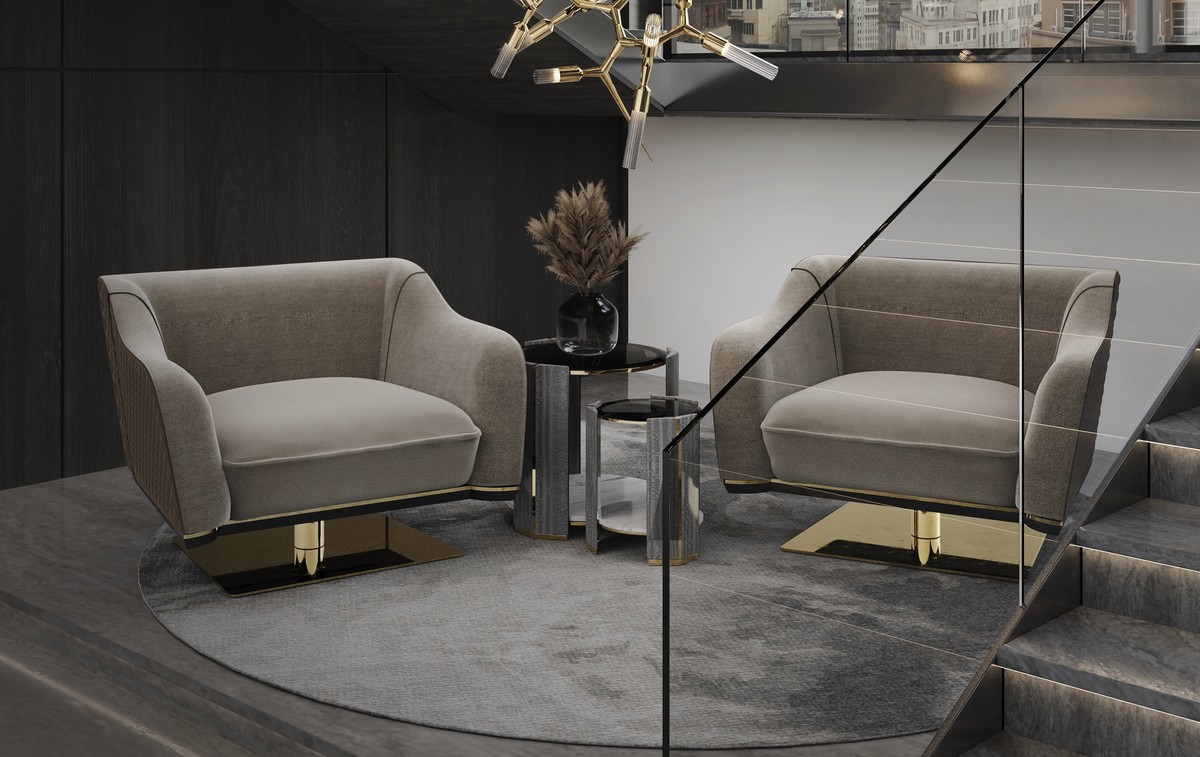 Saboteur Swivel Single Sofa