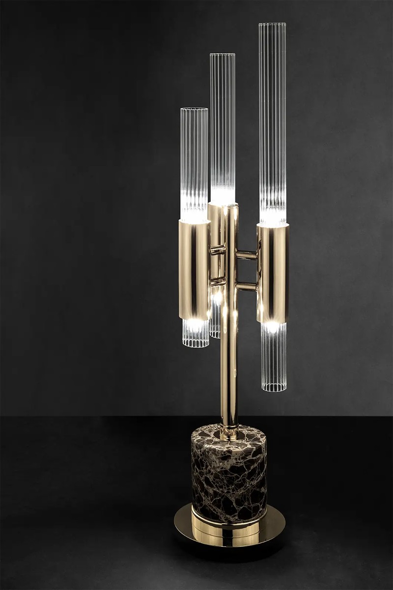 Waterfall Table Lamp