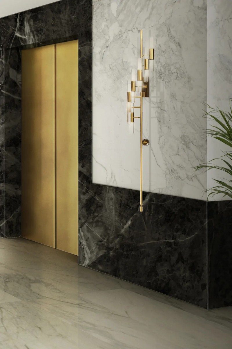 Waterfall Torch Wall Lamp