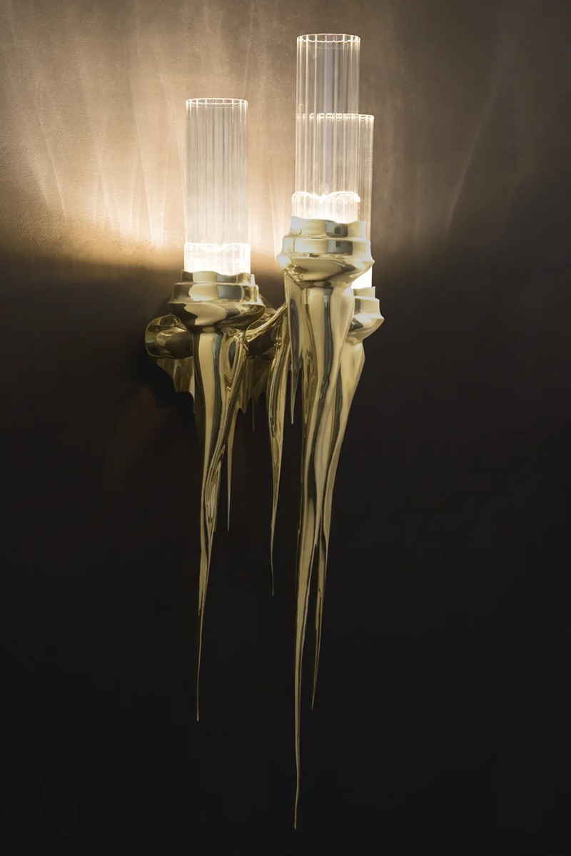 Wax Wall Lamp