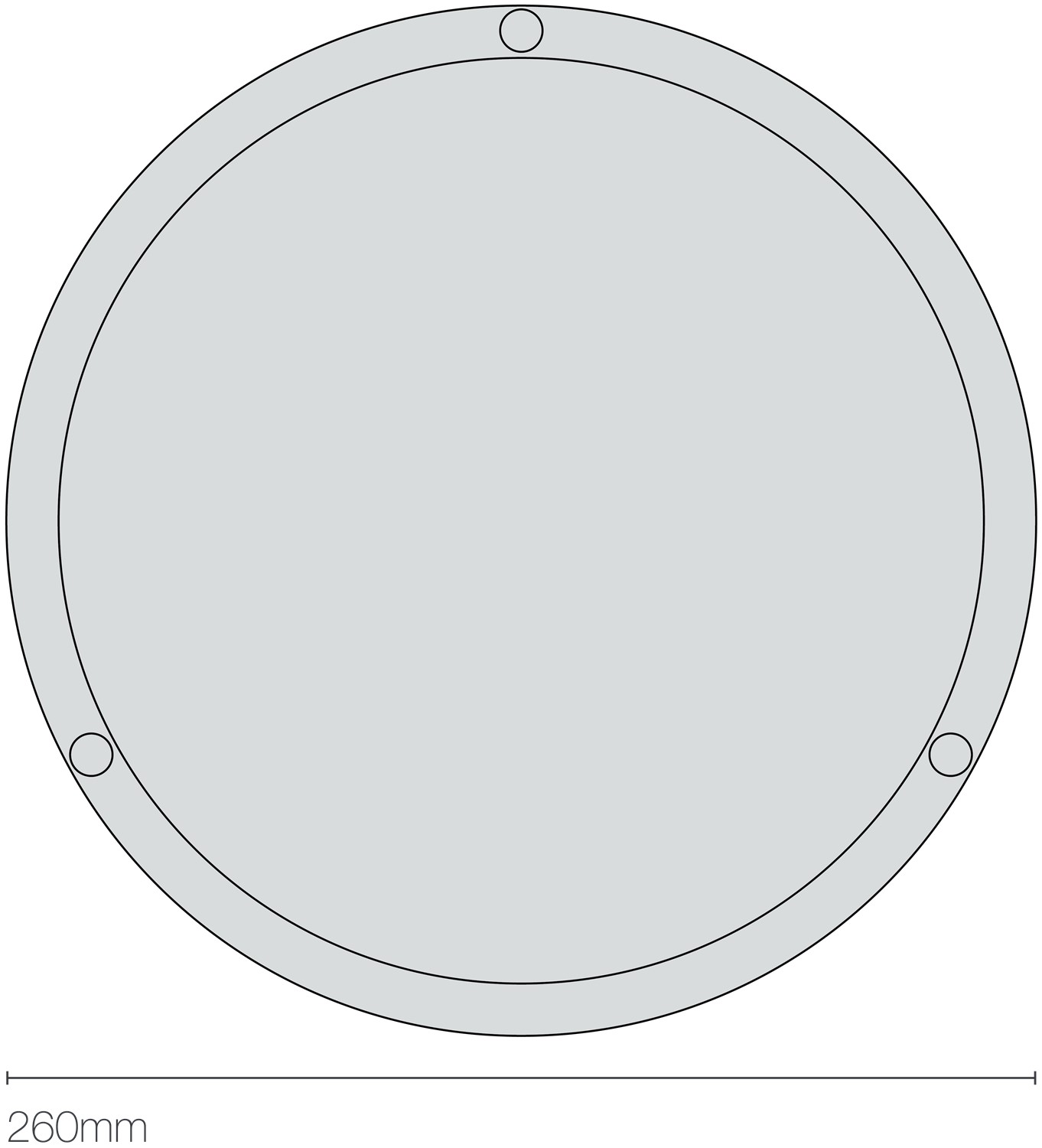 Dimensions Aluminium Bulkhead 8134