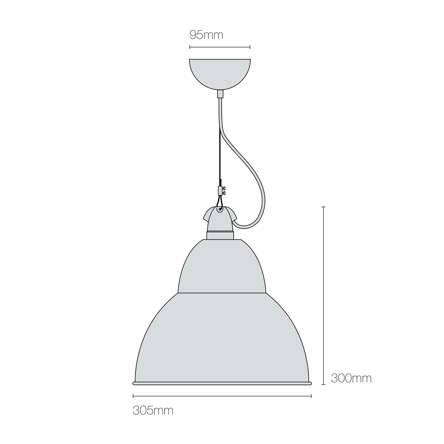 Dimensions BB1 Pendant