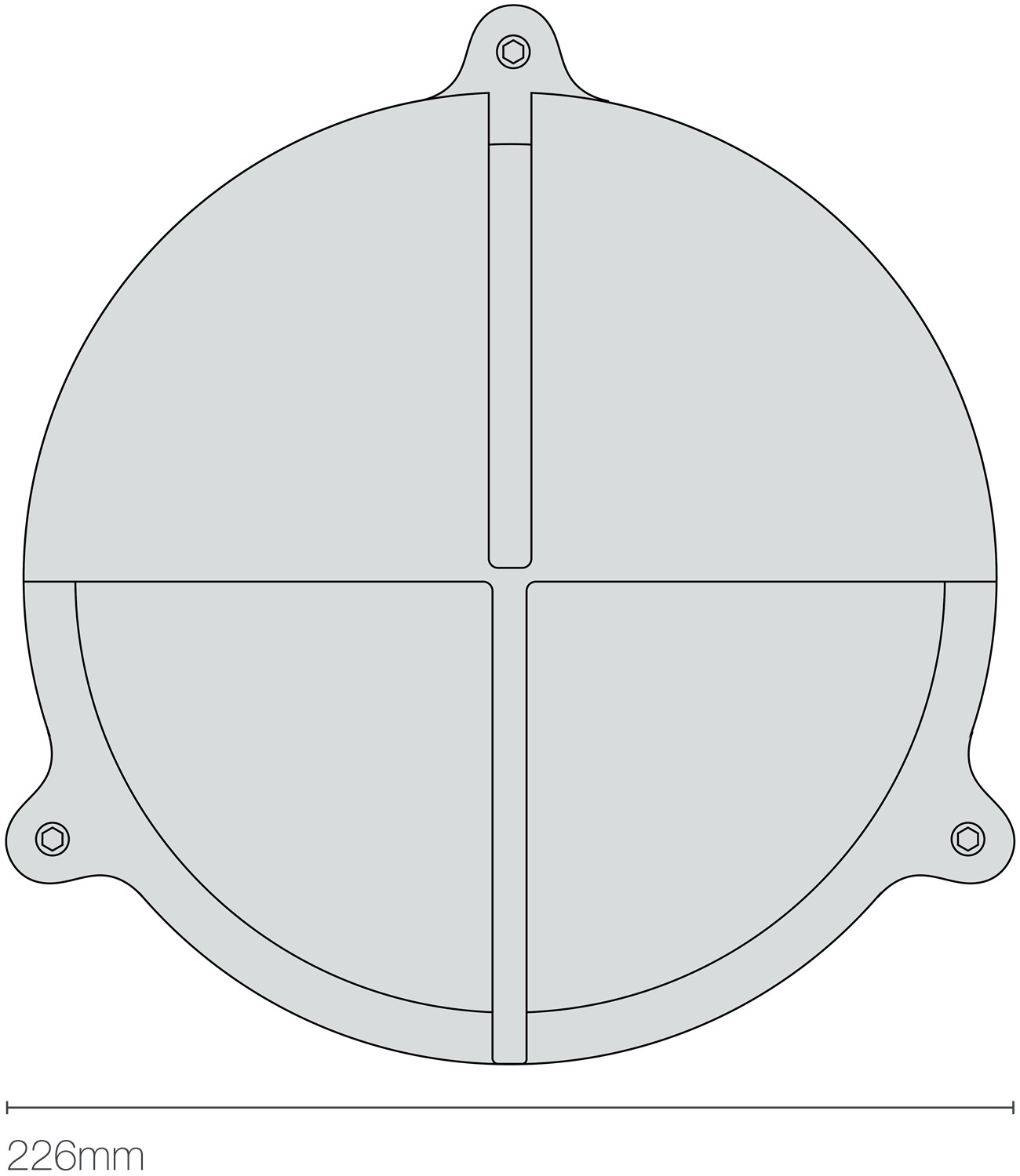Dimensions Brass Bulkhead 7427