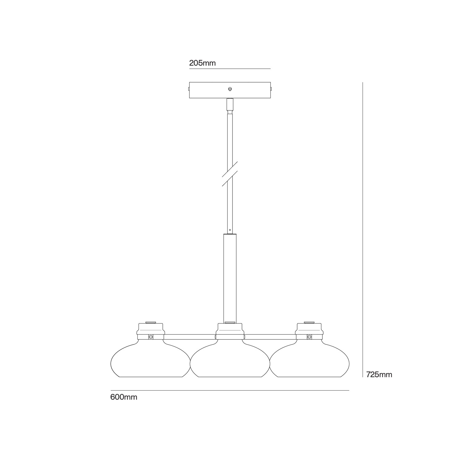 Dimensions Magnus C4 Pendant