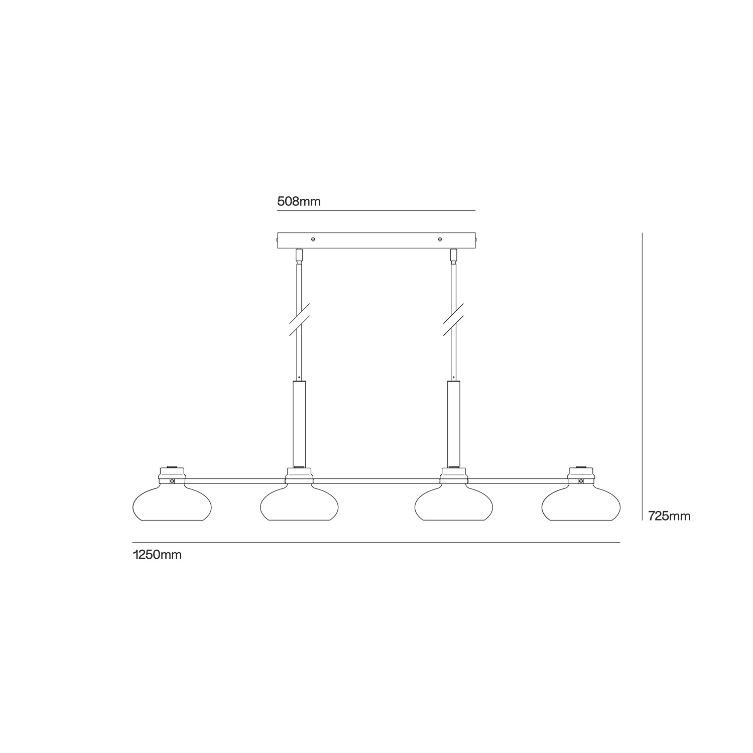 Dimensions Magnus C6 Pendant