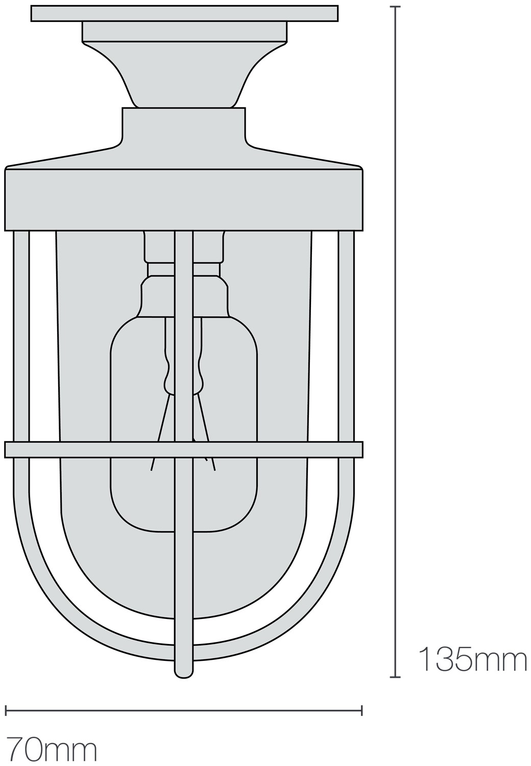 Dimensions Miniature Ship