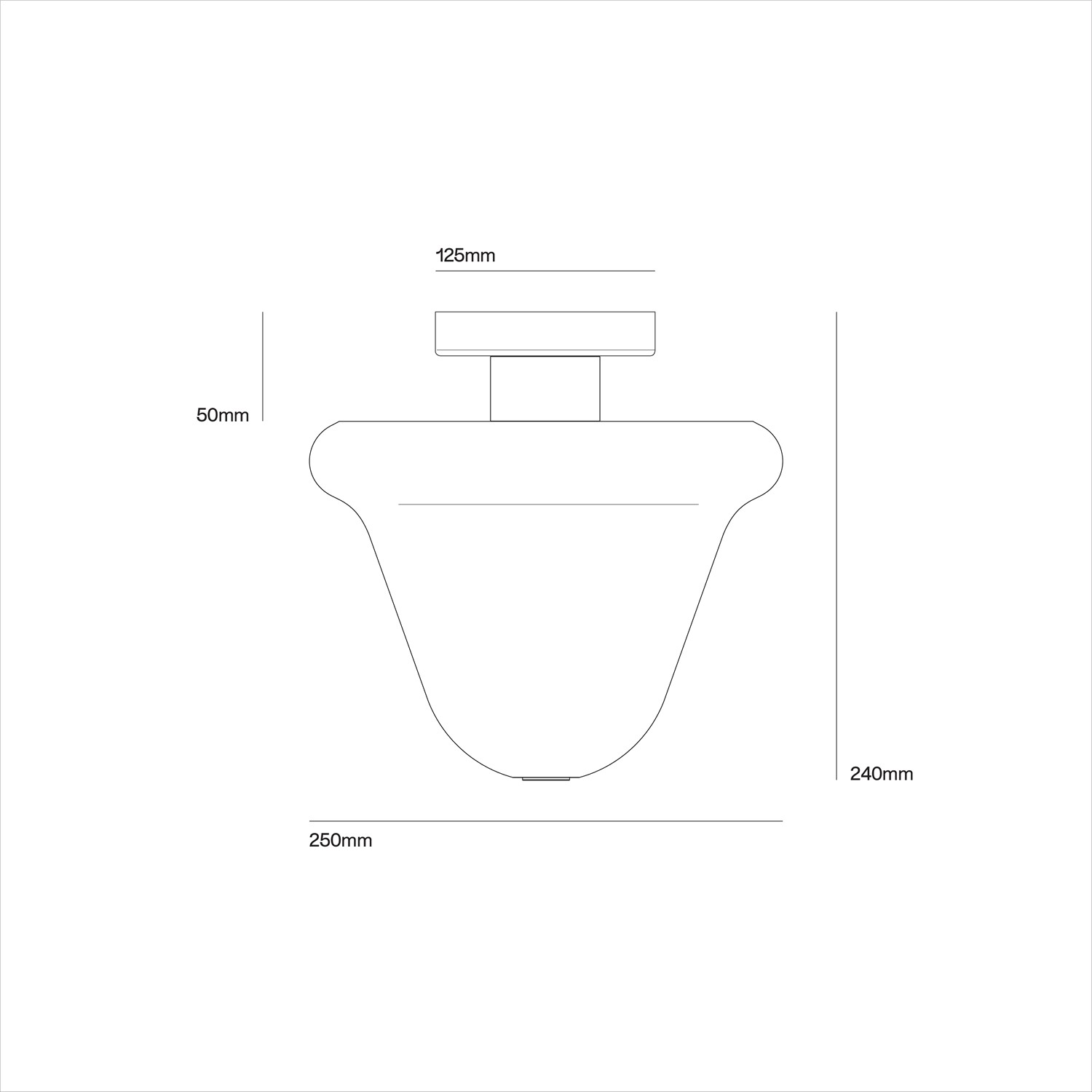 Dimensions Neo Ceiling Light