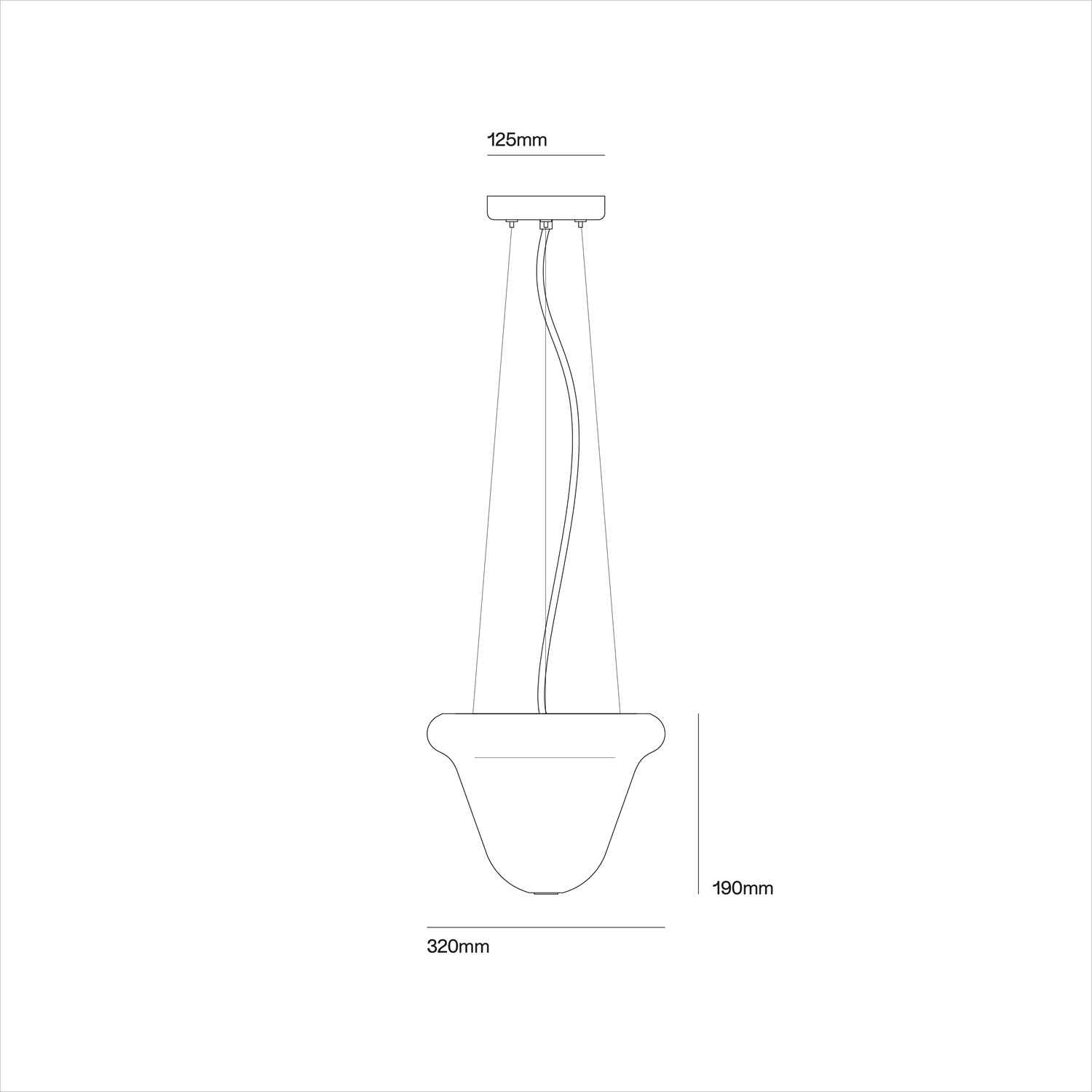 Dimensions Neo Pendant Light