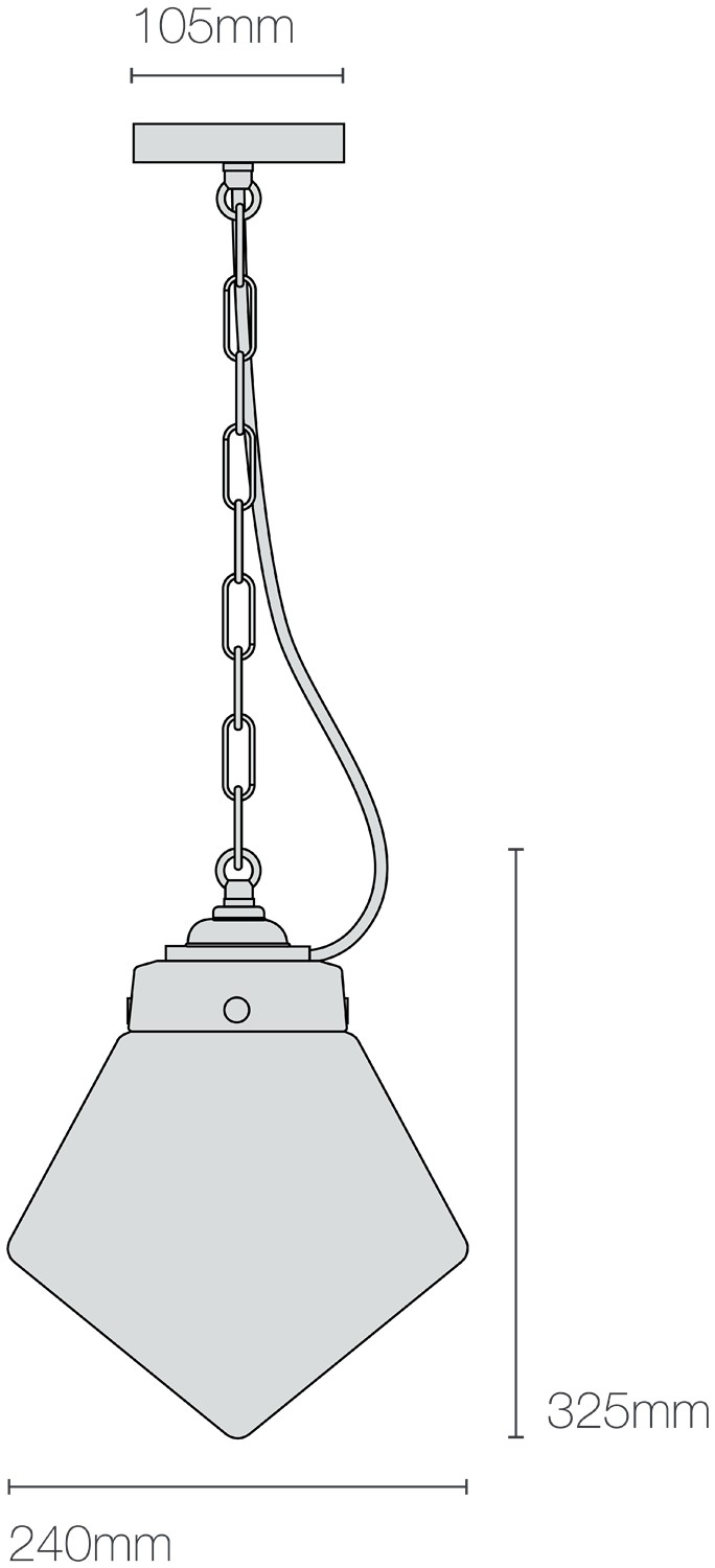 Dimensions Point Pendant