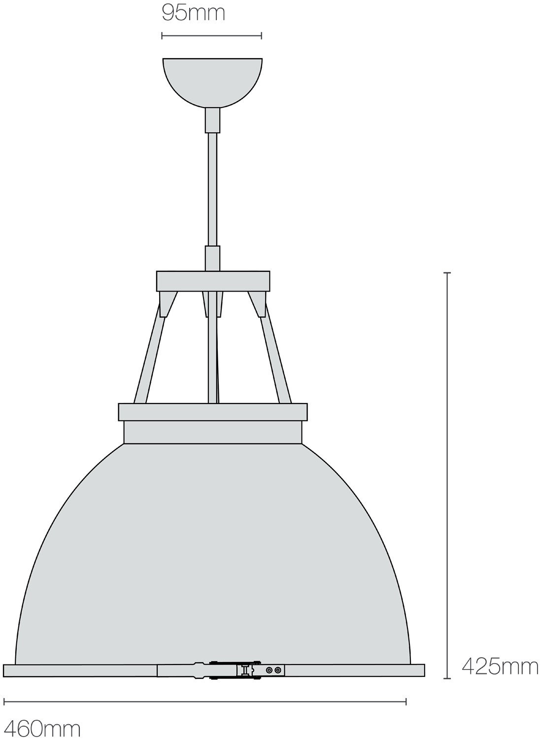 Dimensions Titan Size 3 Black Edition with Etched Glass