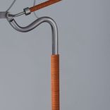 Orange lobster leather