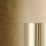 Satin brass and polished brass details
