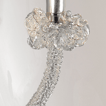 Clear crystal nuggets and pearls