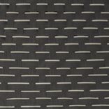 Grey cotton and ivory leather ribbon