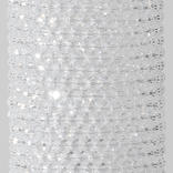 Clear cut crystal pearls