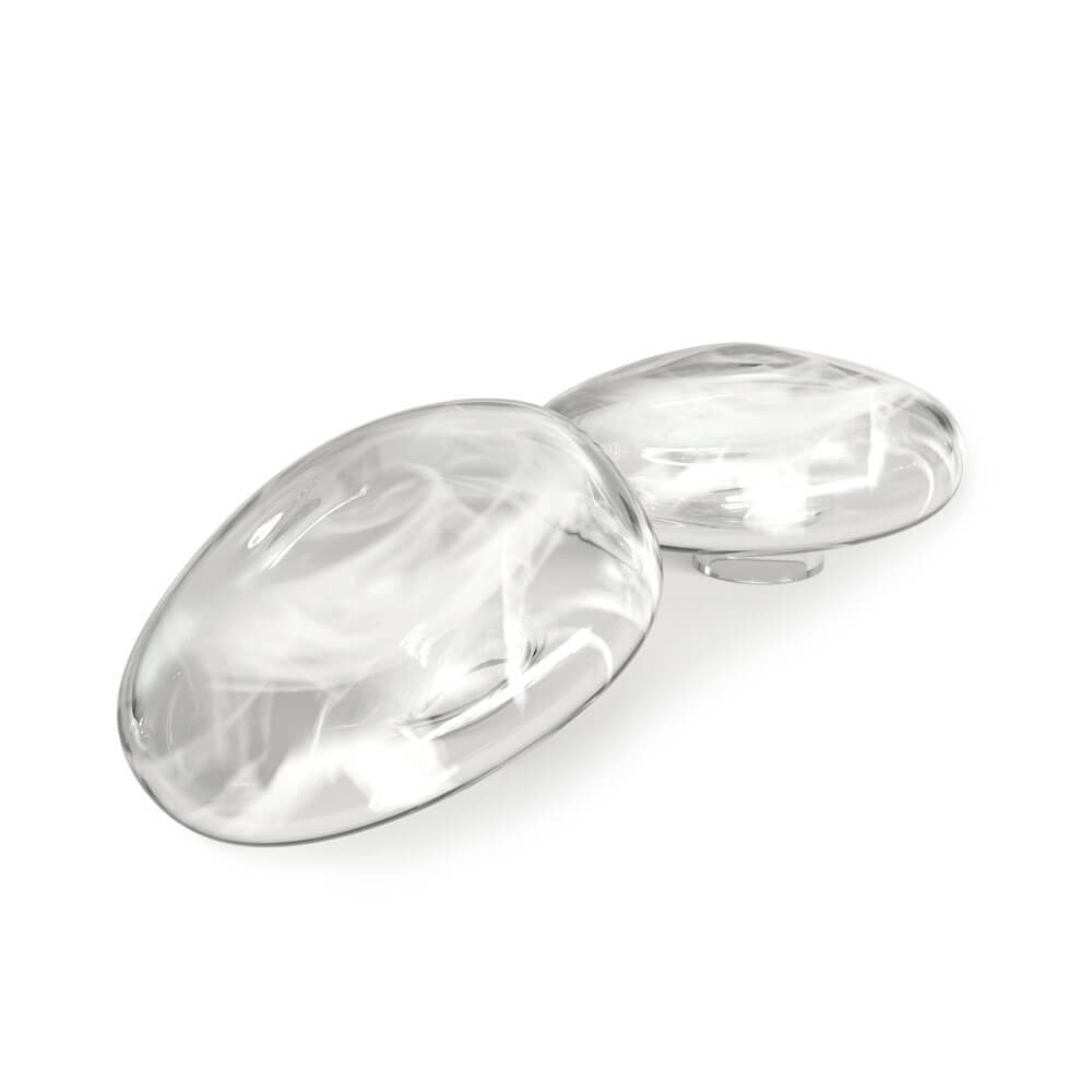 Crystal with opal haze