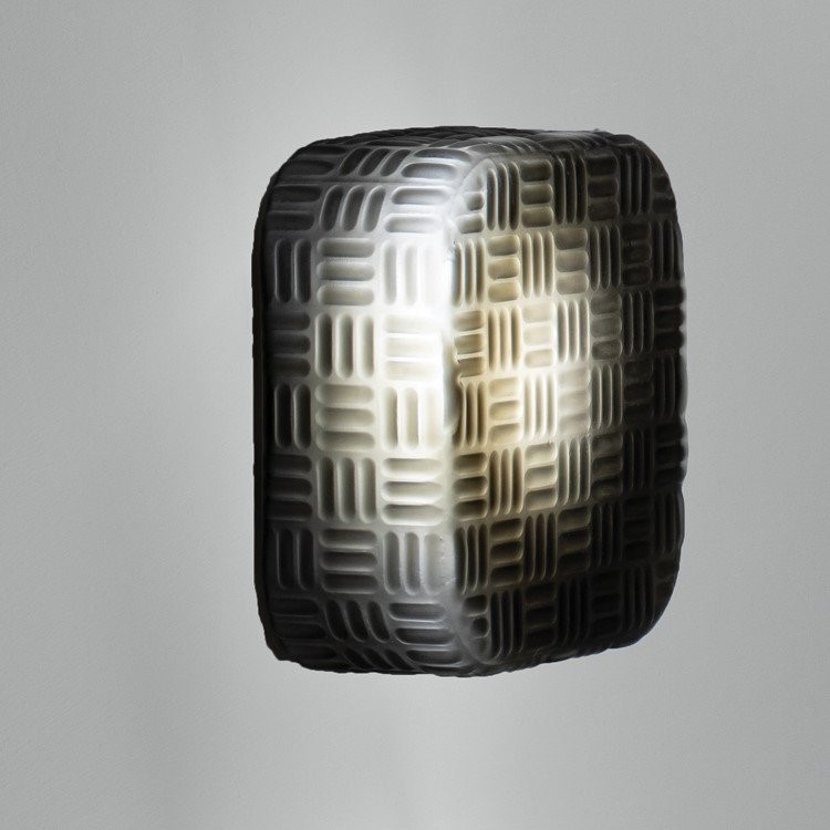 Poubelle LC 651 SMOOTH SATIN FUME