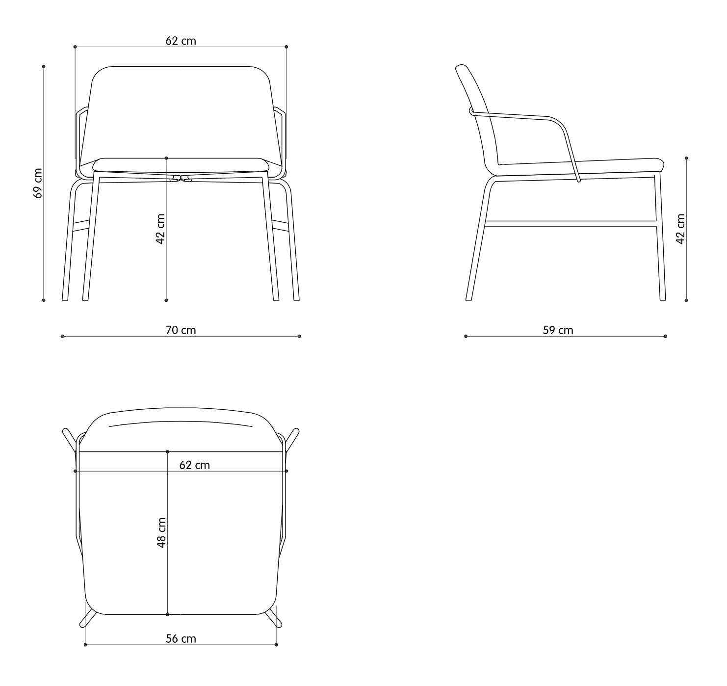 Technical Bardot Met Lounge Cb-TR-0035-MET-TU-CB