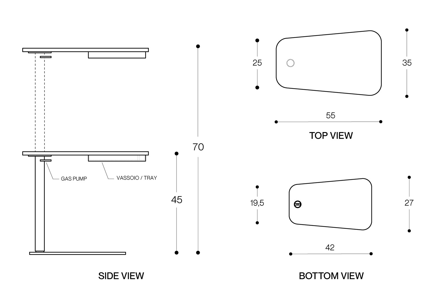 Technical Jens Side-table-TR-0130