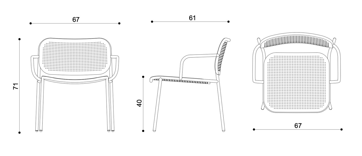 Technical Metis Dot Lounge Armchair-TR-0173-Lounge-CB