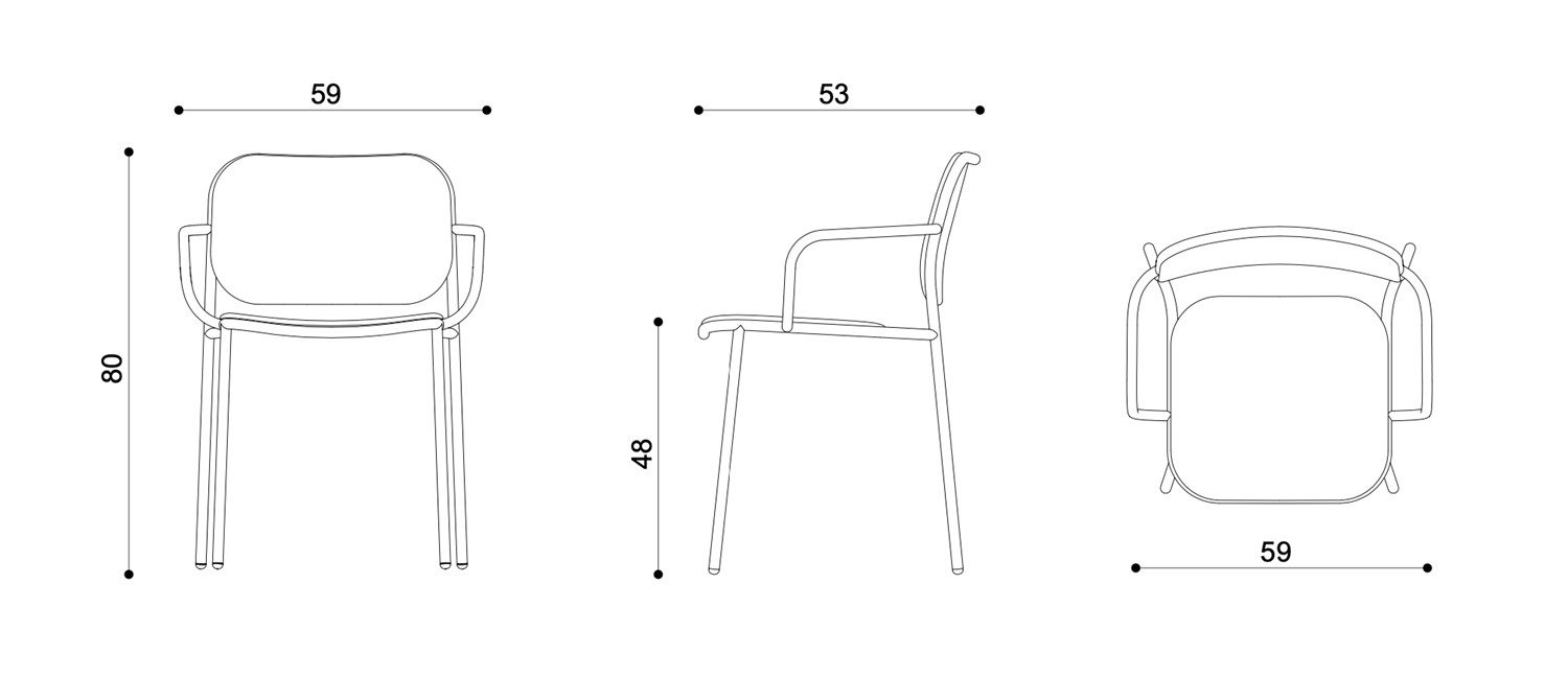 Technical Metis Pad Armchair-TR-0181-IM-CB