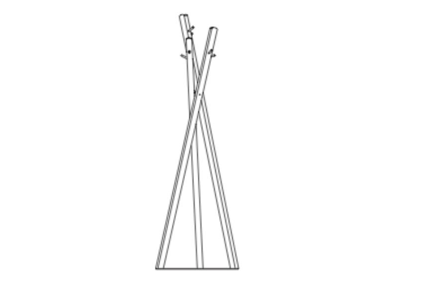 Technical Tobias Coat Rack-TR-0076-LE