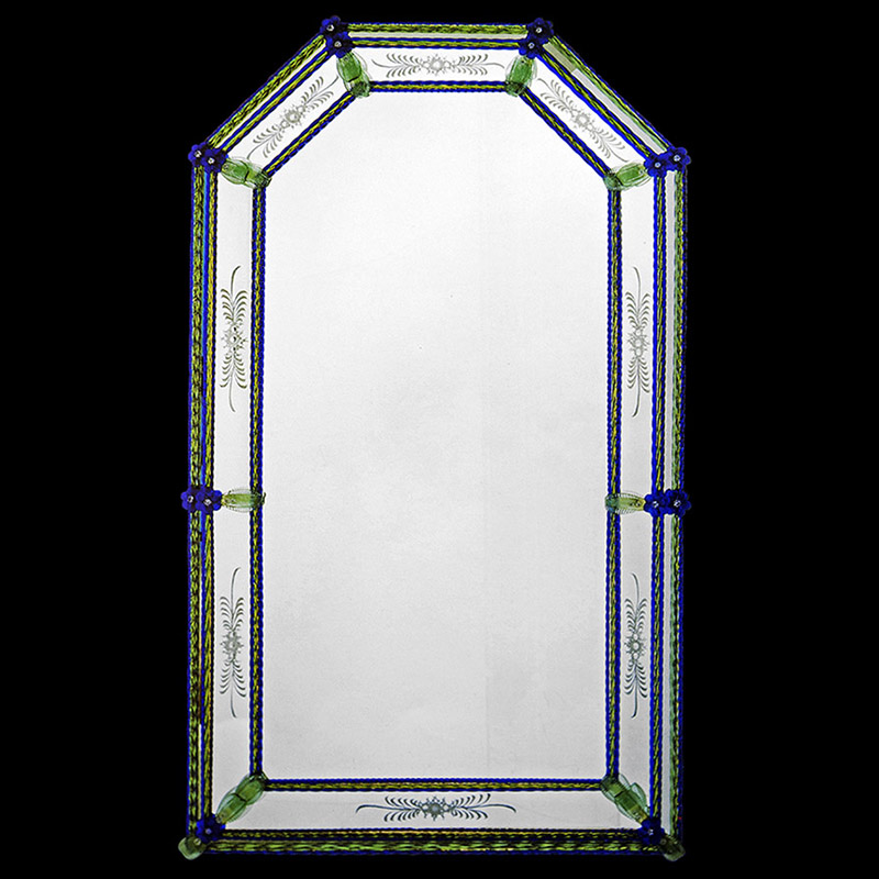 Buy Glass & Glass Murano / Murano wall mirror / ART. MIR 500 Online