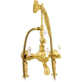 Bronces Mestre / Bath-Shower Fittings / Bath shower set for deck with porcelain 035011.M00.30