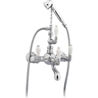 Bronces Mestre / Bath-Shower Fittings / Bath shower set with porcelain 035516.000.50