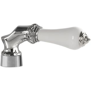 Bronces Mestre / Knobs for Shower Systems / Handle kit for shower system with white porcelain 058545.L00.50