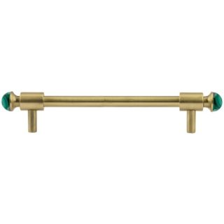 Bronces Mestre / Furniture Handles / Treasure with malachite stone 0T5000.ML160.30