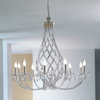 Patrizia Volpato / Chandeliers / Intrecci Handcrafted Murano Glass 24 Karat Gold