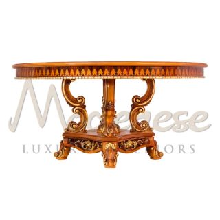 Modenese Luxury Interiors / Dining Tables / Bespoke Marquetry 14119