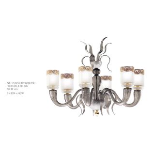 Il Paralume Marina / Pendants & Suspension Lights / 1770/CH6/FUME/KR