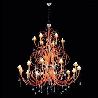 Patrizia Volpato / Chandeliers / Intrecci Handcrafted Murano Glass Swarovski 2082-12+6